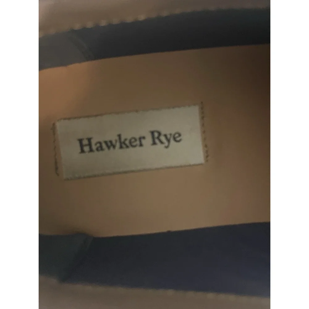 Hawker Rye Gray Men's Lace-up‎ Oxford Shoes Size 10 Dress/Casual